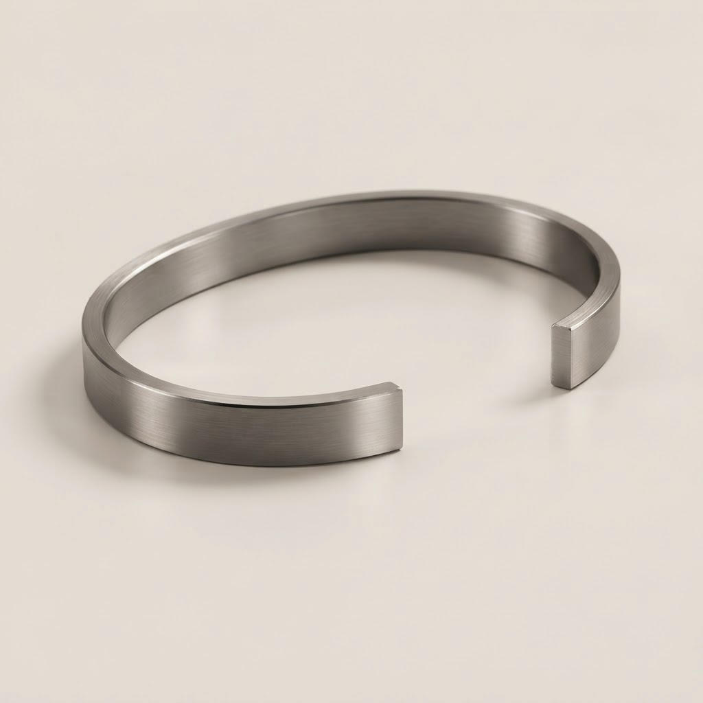 Jonc Line 01 en argent 925