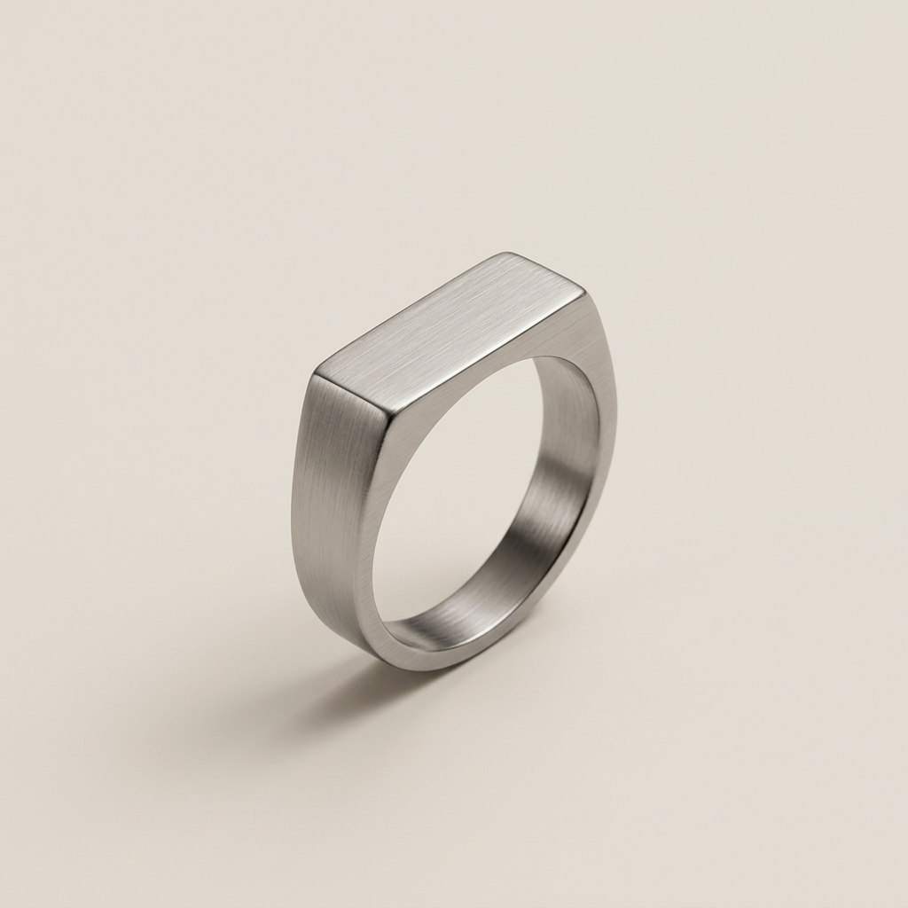 Chevalière Signet 01 en argent 925