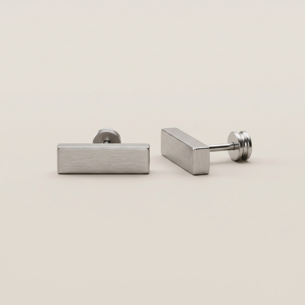 Boutons de chemise Stud 01 en argent 925